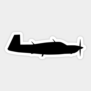 Mooney Acclaim - High-Performance General Aviation Airplane Sticker